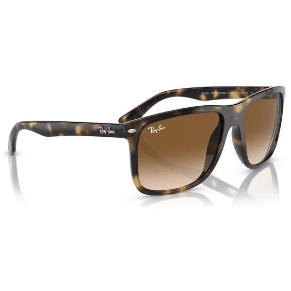 Ray-Ban Boyfriend Two 4547 710/51 Havana-Light Brown Güneş Gözlüğü - Görsel 5