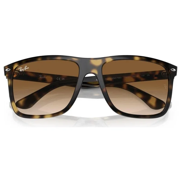 Ray-Ban Boyfriend Two 4547 710/51 Havana-Light Brown Güneş Gözlüğü - Görsel 7