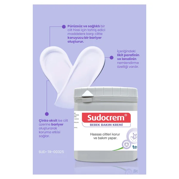Sudocrem 400 + 60 gr Bebek Bakım Kremi - Görsel 4