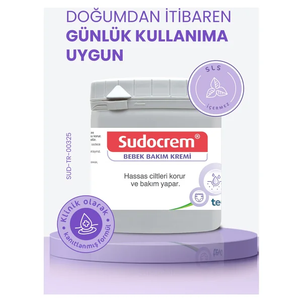 Sudocrem 400 + 60 gr Bebek Bakım Kremi - Görsel 5