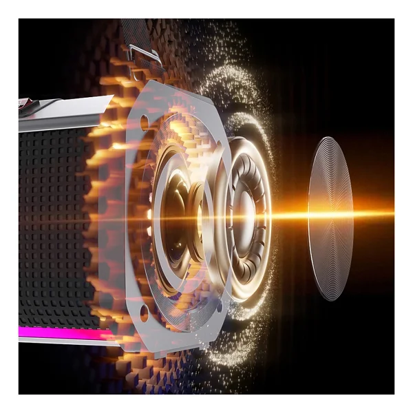 Lenyes S863 RGB Bluetooth Hoparlör - Görsel 9