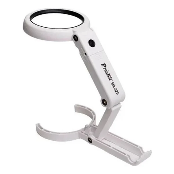 Proskit Ma-025 Katlanabilir Usb Ledli Büyüteç - Görsel 2