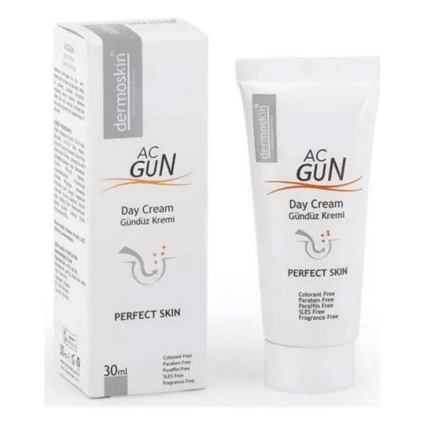 Dermoskin Acgun Onarıcı Gündüz Kremi 30 ml - Görsel 2
