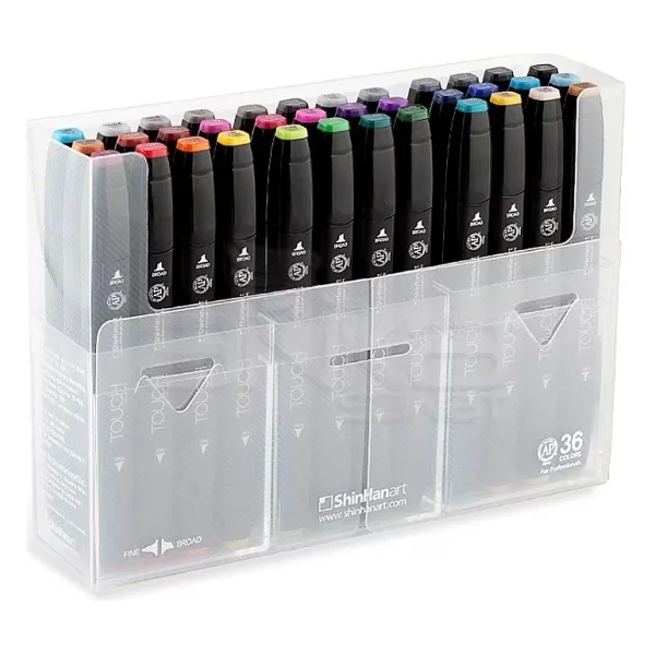 Touch Twin Marker Kalem 36'LI Set - Görsel 6