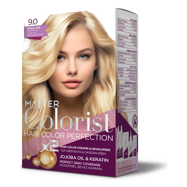 Master Colorist Set Boya 9.0 Doğal Sarı - Görsel 2