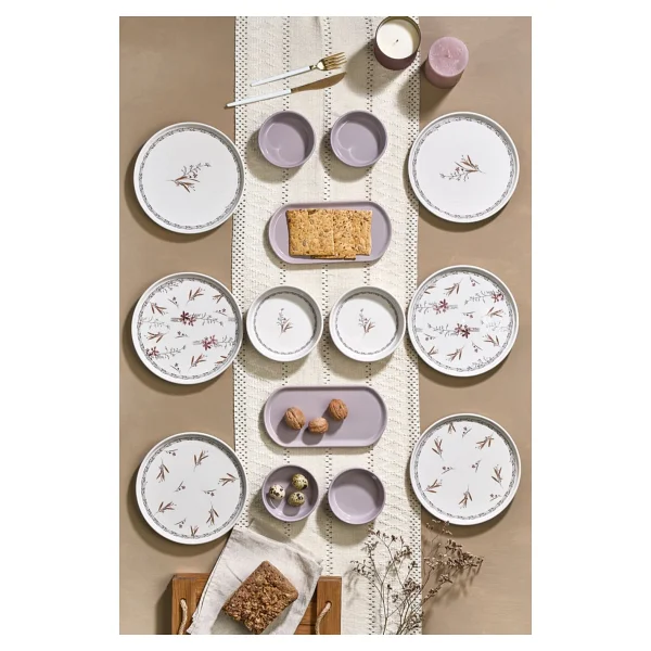 Kitchen Life Bahar Dalı 14 Parça 6 Kişilik Kahvaltı Takımı - Görsel 5