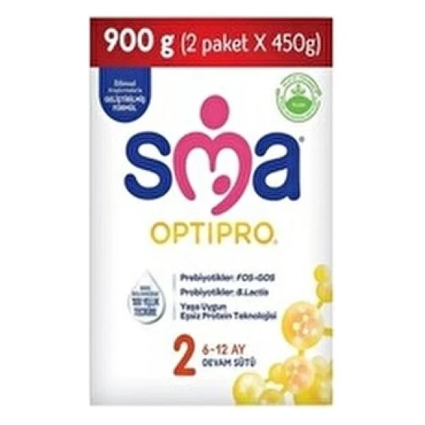 SMA Optipro 2 Probiyotik Devam Sütü 900 gr 6 Adet - Görsel 2