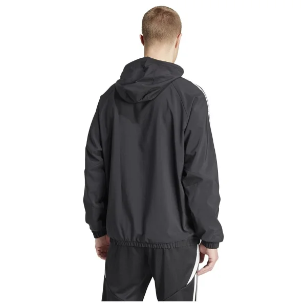 Adidas Tiro 24 Windbreaker IM8806 Kapüşonlu Siyah Erkek Rüzgarlık - Görsel 9