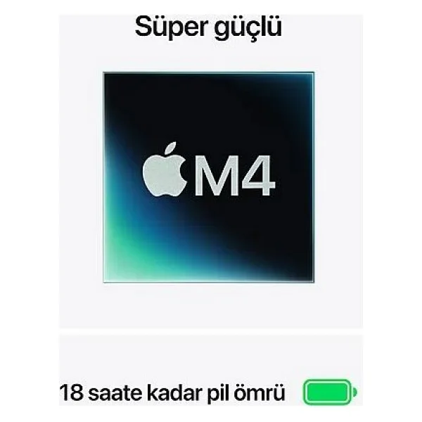 MacBook Air M4 24 GB 512 GB SSD 15.3" Notebook - Görsel 3