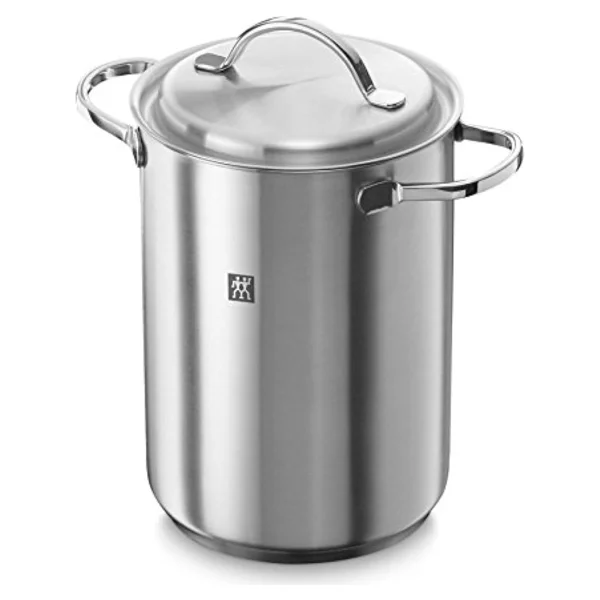 Zwilling Spices Paslanmaz Çelik Spagetti Kuşkonmaz Tenceresi, 4.5 L, Alüminyum, Metalik Gri - Görsel 2