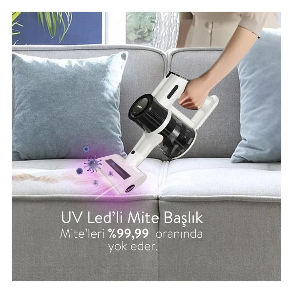 Sinbo SVC-8620 Şarjlı Dikey Süpürge - Görsel 4