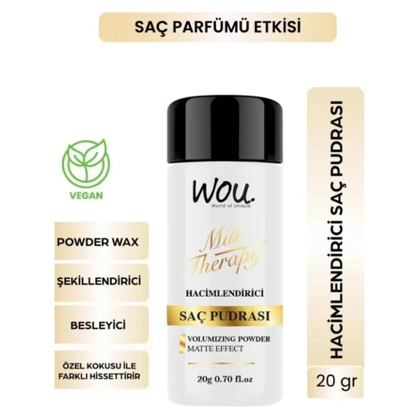 Wou Milk Therapy 20 gr Saç Pudrası - Görsel 9