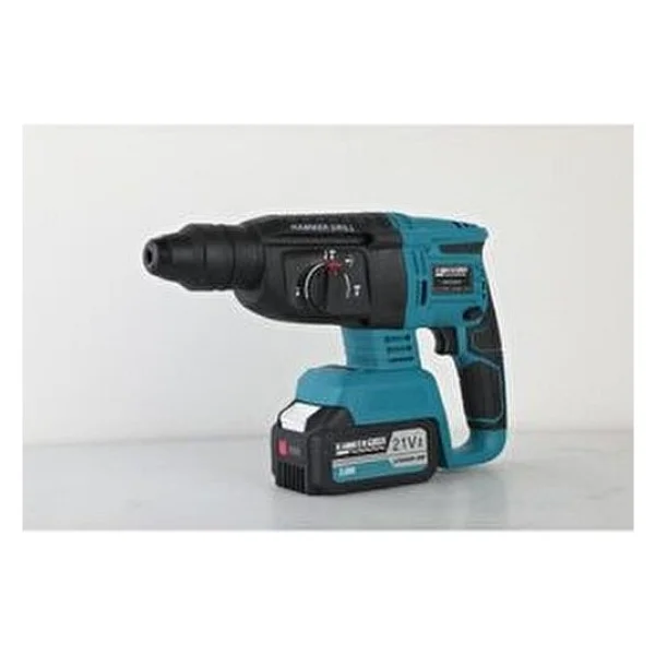 Belirtilmemiş Kimmeer Plus Süper 8 Li Set Darbeli Matkap 21 Watt Güçlü Akülü 13 mm Anahtarsız Mandren Seti - Görsel 5
