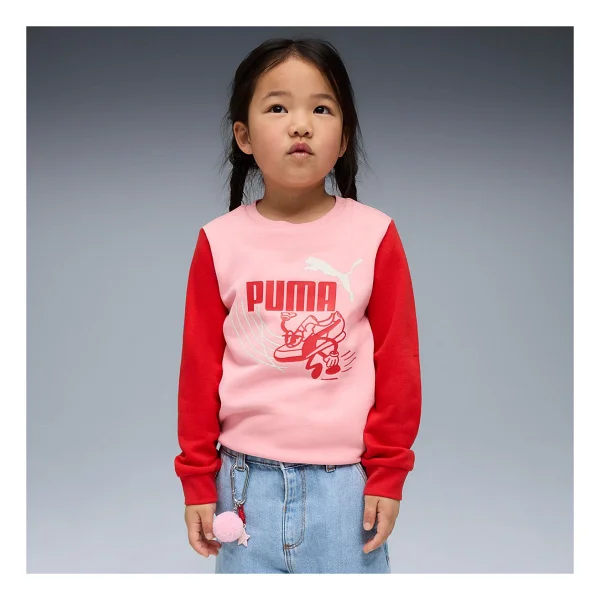 Puma Little Runners 688477 Çocuk Sweatshirt - Görsel 9