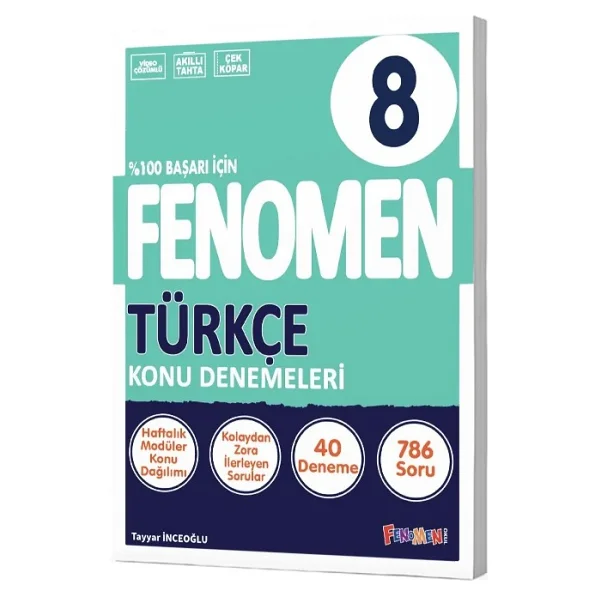 Fenomen Okul Yayınları LGS Türkçe Konu Tarama Denemeleri - Görsel 5