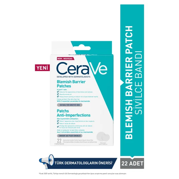 Cerave Blemish Barrier 22'li Sivilce Bandı - Görsel 5