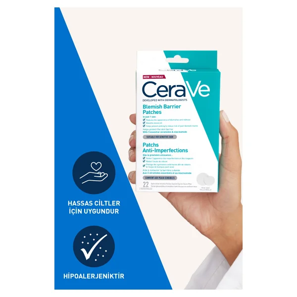 Cerave Blemish Barrier 22'li Sivilce Bandı - Görsel 8