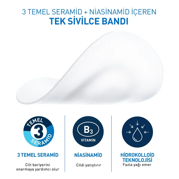 Cerave Blemish Barrier 22'li Sivilce Bandı - Görsel 9