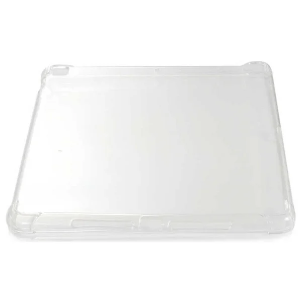 iPad Pro 10.5 (7.nesil) - Uyumlu Uyumlu Omsy Tablet Nitro Anti Shock Silikon Kapak-Renksiz - Görsel 5
