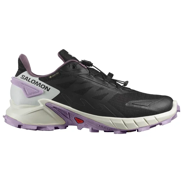 Salomon Supercross 4 Gore-Tex L47461800 Siyah-Mor Kadın Outdoor Ayakkabı - Görsel 6