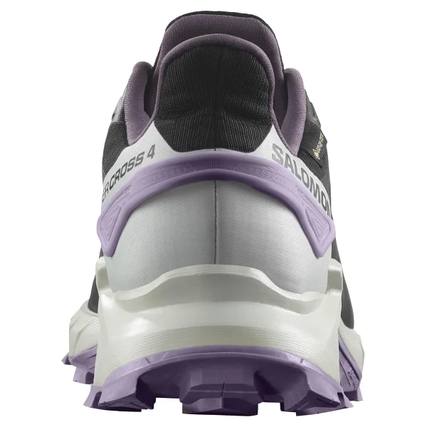 Salomon Supercross 4 Gore-Tex L47461800 Siyah-Mor Kadın Outdoor Ayakkabı - Görsel 3