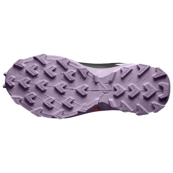 Salomon Supercross 4 Gore-Tex L47461800 Siyah-Mor Kadın Outdoor Ayakkabı - Görsel 4