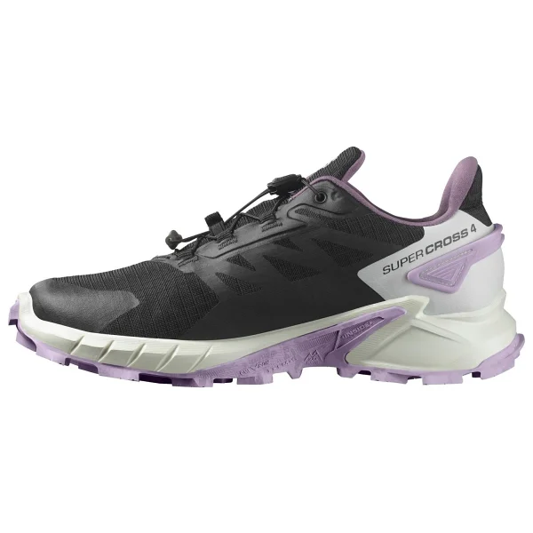 Salomon Supercross 4 Gore-Tex L47461800 Siyah-Mor Kadın Outdoor Ayakkabı - Görsel 5