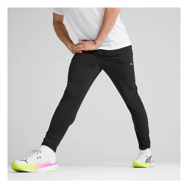 Puma Run Velocity Tapered 526775-01 Siyah Erkek Eşofman Altı - Görsel 4