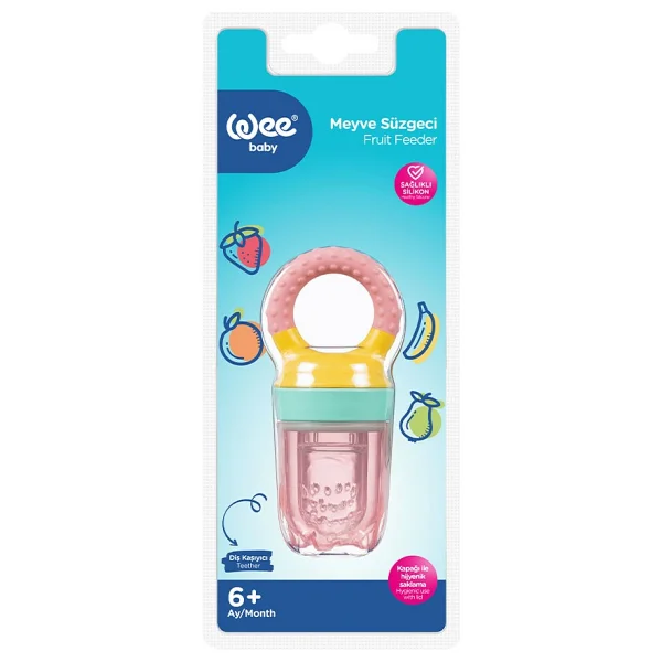 Wee Baby Meyve Süzgeci Pembe - Görsel 4