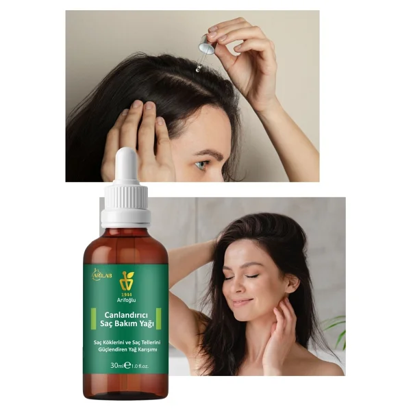 Arifoğlu Canlandırıcı 30 ml Saç Bakım Yağı - Görsel 6