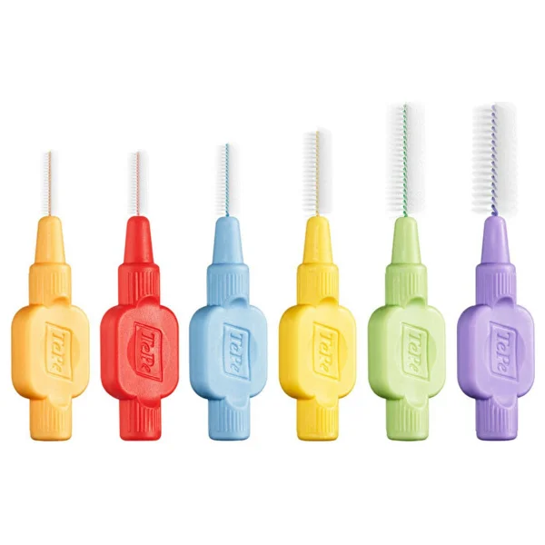 Tepe Diş Arası Fırçası Extra Soft Mavi 0.6 mm Silindir Yumuşak Kıl 8'li Paket Hassas Temizlik - Görsel 4