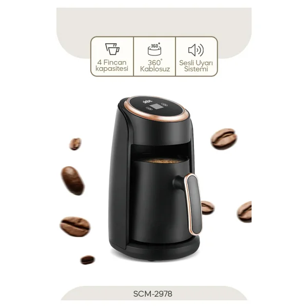 Sinbo SCM-2978 Türk Kahve Makinesi - Görsel 3