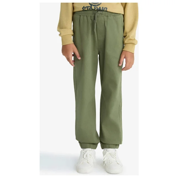 DeFacto Erkek Çocuk Jogger Fit Gabardin Pantolon F5038A825WN - Haki-KH92 - 7 - 8 Yaş - Görsel 5
