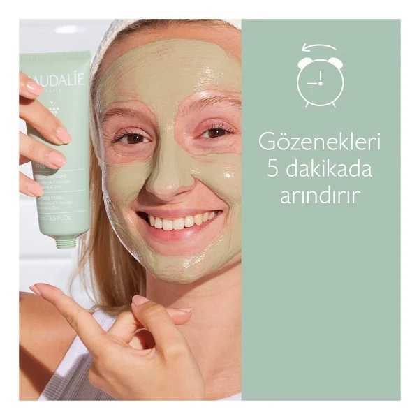Caudalie Vinopure Arındırıcı Kil 75 ml Yüz Maskesi - Görsel 4