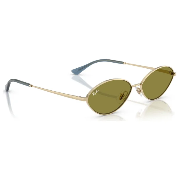 Ray-Ban Kai 3757 9213/2 Gold-Green Güneş Gözlüğü - Görsel 5