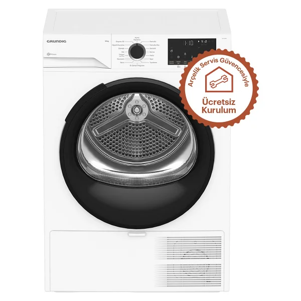 Grundig GDH 10884 10 kg Çamaşır Kurutma Makinesi - Görsel 9