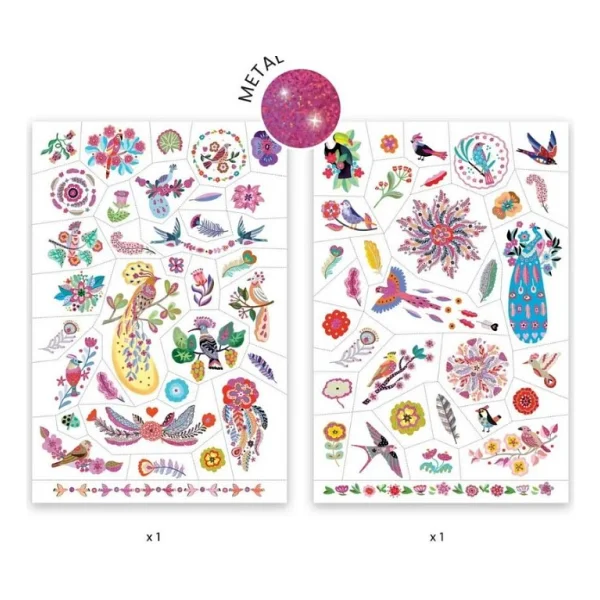 Djeco Dövme - Bright Birds - Görsel 3