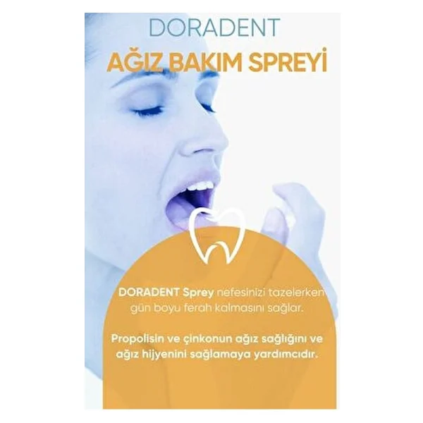 doradent Ağız Kokusu Önleyici Sprey - Görsel 6