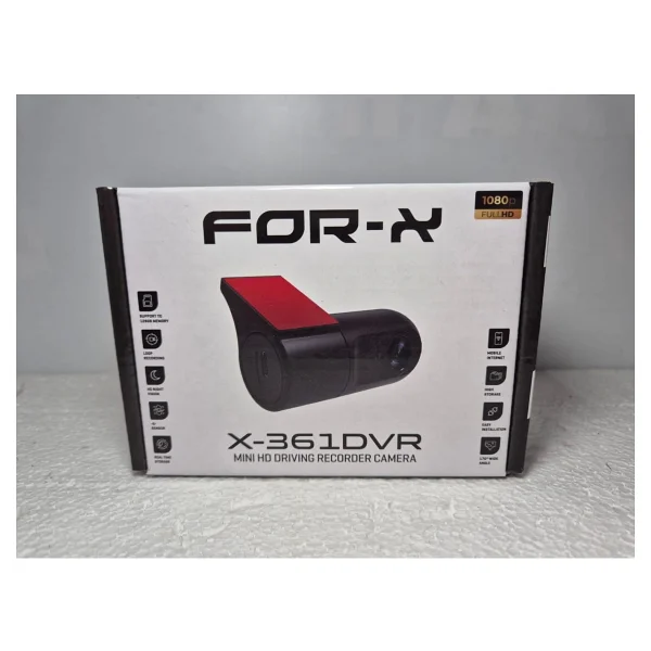 For-X X-361DVR Araç İçi Kayıt Cihazı Harekete Duyarlı - Görsel 5