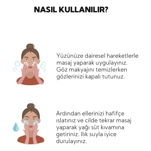 Idea Derma Atoskin Nazik 200 ml Makyaj Temizleme Yağı - Görsel 4