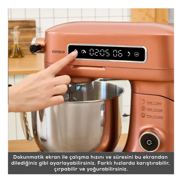 Karaca Pro Artisan 1600 W 5 lt Tartılı Mutfak Şefi - Görsel 7