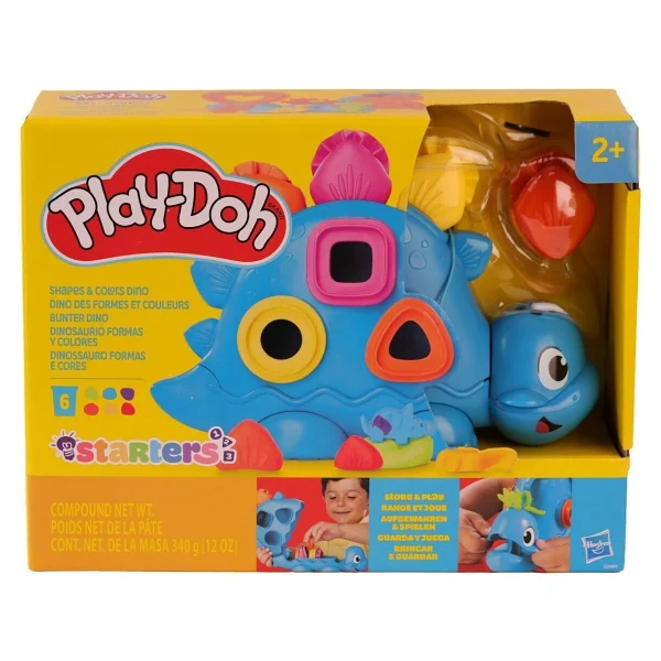 Play-Doh Renkli Şekilli Dino G0491 - Görsel 2