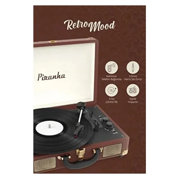 Piranha 7325 Çantalı Retro Pikap - Görsel 6