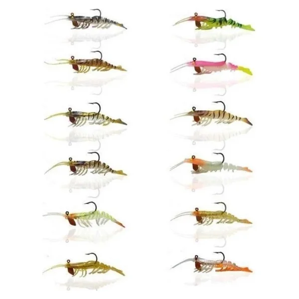 NaniwaOsakaShi Caridina Shrimp 10 cm 14 gr Karides Silikon Yem - Görsel 4