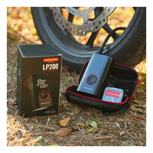 Knmaster LP200 150 PSI Dijital Şarjlı Araç Hava Kompresörü - Görsel 7