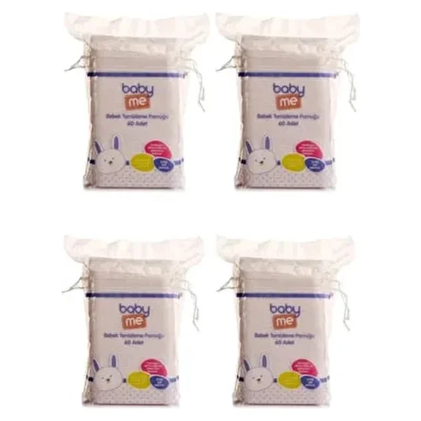 Baby&Me Bebek Temizleme Pamuğu 4 Lü Paket - Görsel 5