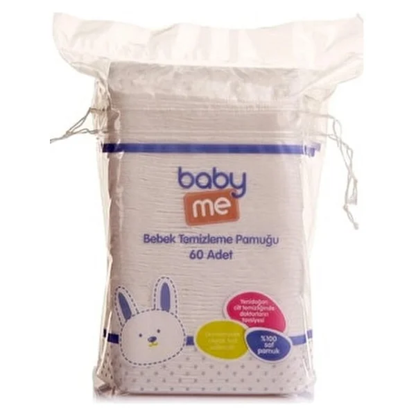 Baby&Me Bebek Temizleme Pamuğu 4 Lü Paket - Görsel 2