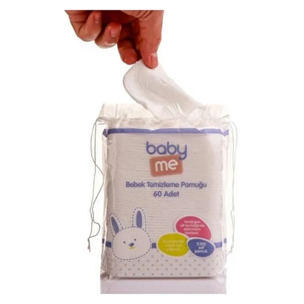 Baby&Me Bebek Temizleme Pamuğu 4 Lü Paket - Görsel 3