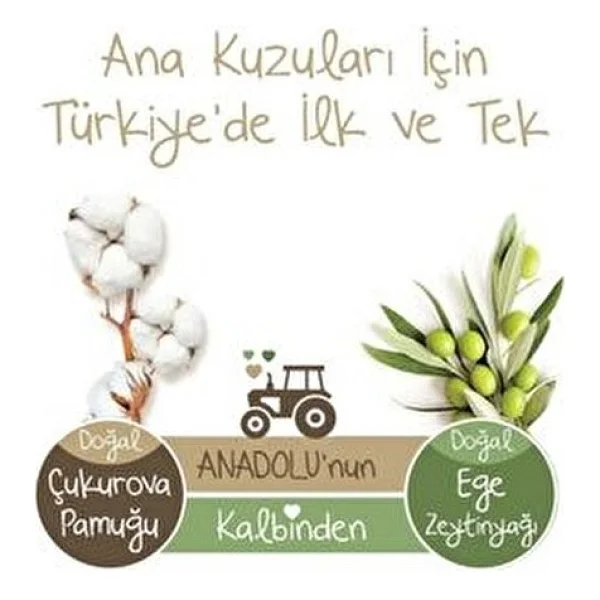 Baby Turco Doğadan 7 Numara XX Large 80'li Bebek Bezi - Görsel 7