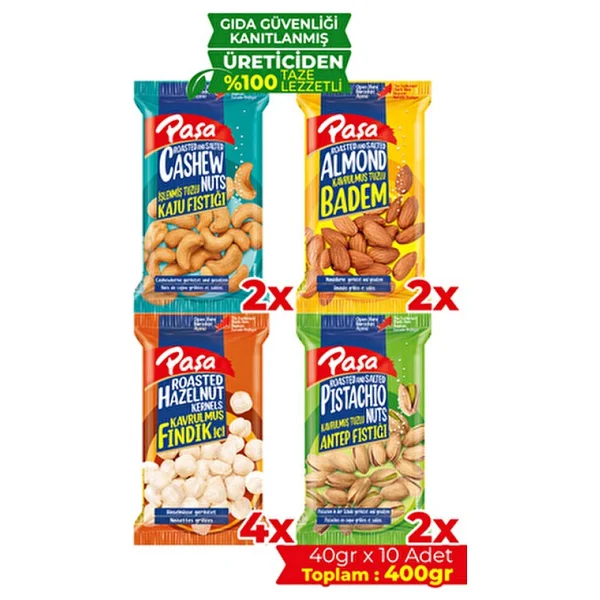Karışık Kuruyemiş 40 gr X 10 Adet (400 GR) - Görsel 7